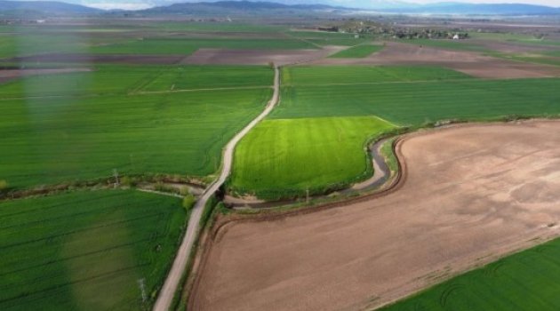 10 Bin 843 Hektar Arazi Toplulaştırıldı.