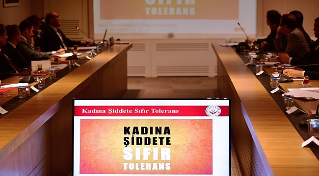 Vali Gül, "kadına şiddete sıfır tolerans"