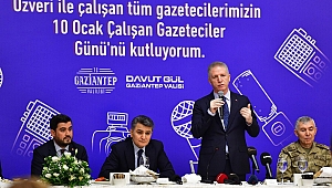 Vali Gül, kentteki basın mensupları ile bir araya geldi