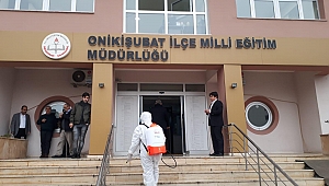 Onikişubat Belediyesi, İlçeyi Dezenfekte Ediyor