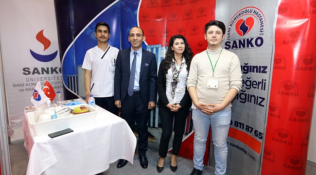 SANKO ÜNİVERSİTESİ HASTANESİ, GAPTARIM VE GAPFOOD FUARLARINDA STANT AÇTI