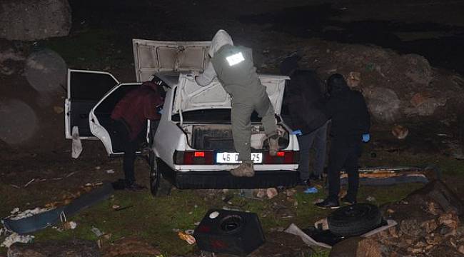 Kahramanmaraş'ta kaza yapan araçta uyuşturucu madde ele geçirildi.