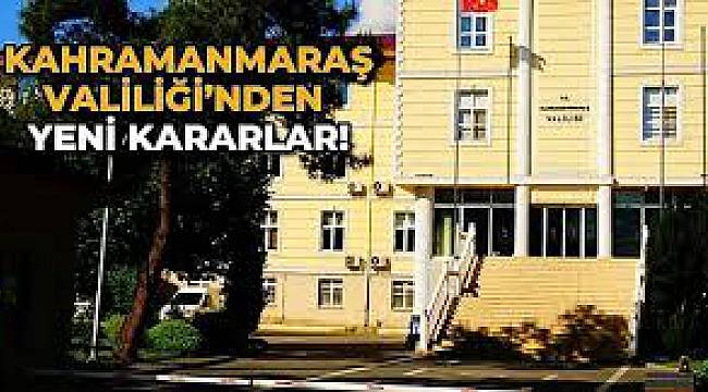 KAHRAMANMARAŞ'TA YILBAŞI KUTLAMALARI YASAKLANDI!..