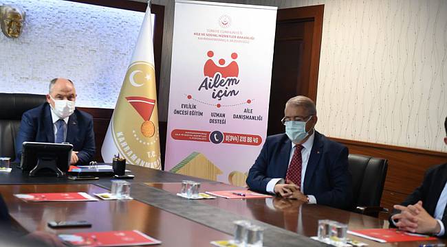 "Ailem İçin" Projesine Başkan Mahçiçek'ten İmza