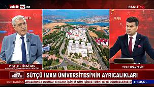 Üniversitemiz Rektörü Prof. Dr. Niyazi Can, Akit TV'de Yayınlanan Gün Ortası Haber Programına Katılarak Kahramanmaraş'ı ve Üniversitemizi Tanıttı