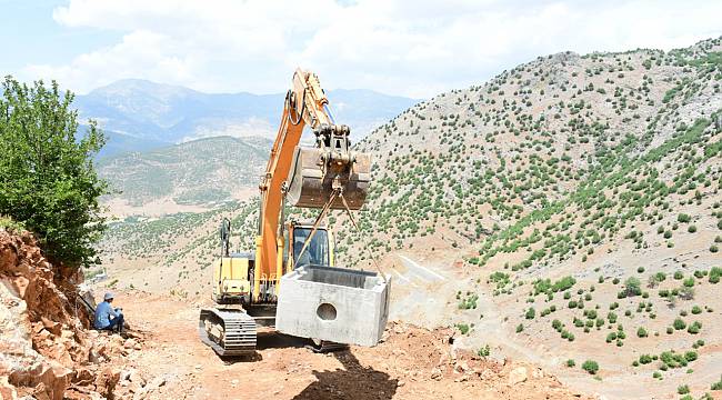 YOL DERESİ MAHALLESİNDE İÇME SUYU ÇALIŞMASI TAMAMLANDI