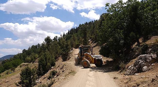 DULKADİROĞLU'NDAN BERTİZ BÖLGESİNDE ULAŞIM ÇALIŞMASI