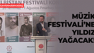 Elbistan Festivali 350 Bin Kişinin Beklentilerini Karşılacak