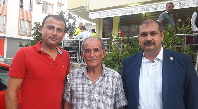 OSMANİYE KAHRAMANMARAŞLILAR DERNEĞİ'NDE BAYRAK DEĞİŞİMİ