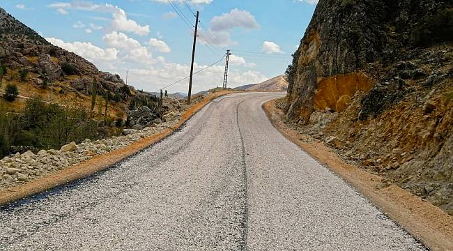 Aksu Gözü'nün Yolu Baştan Uca Yenilendi