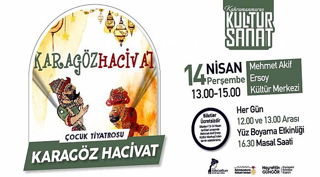 'Karagöz – Hacivat' Tiyatrosu Minik İzleyicilerini Bekliyor