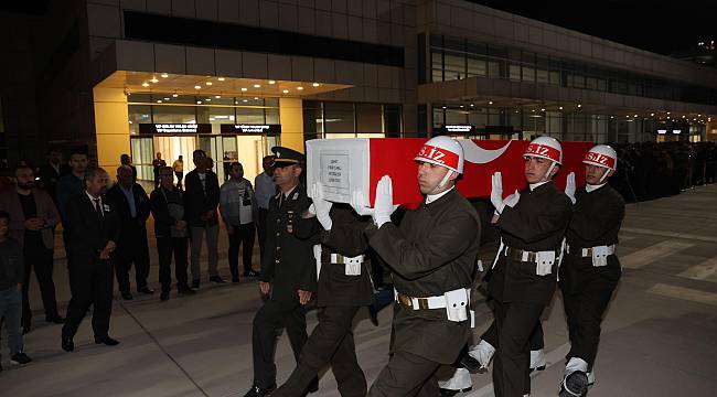 Şehit Fırat Canlı'nın cenazesi Kahramanmaraş'a getirildi!