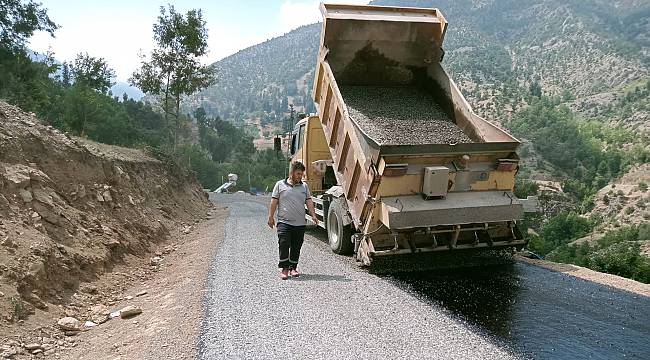 Çağırkan'ın Yolu Baştan Uca Yenilendi