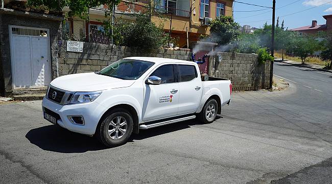 Büyükşehir, Zararlılarla Mücadele İçin 7/24 Sahada.