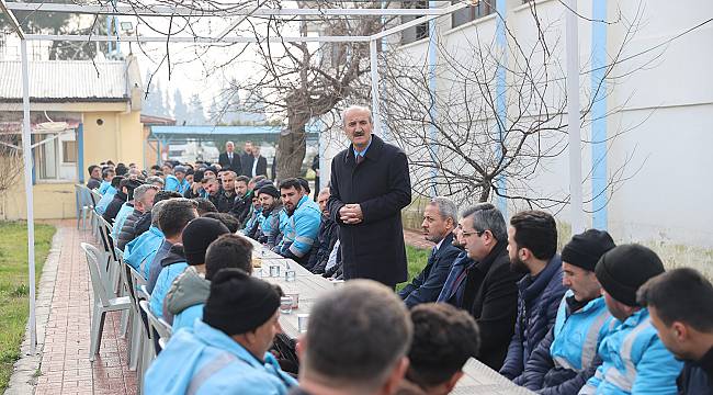 Başkan Okay, Belediye Çalışanları İle Bir Araya Geldi