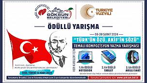 GÖKSUN BELEDİYESİ ÖDÜLLÜ YARIŞMA DÜZENLİYOR