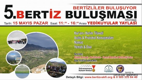 5. Bertiz Buluşmasına Davet