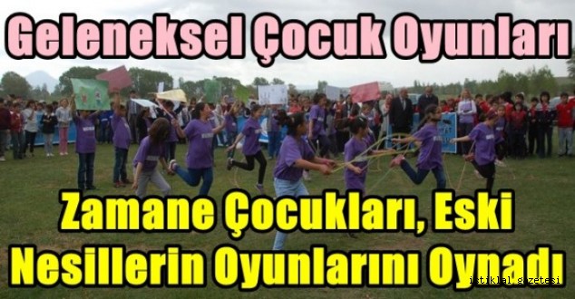 Afşin'de Geleneksel Çocuk Oyunları şenliği yapıldı