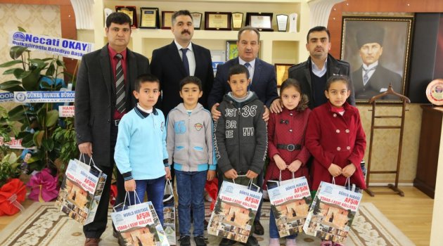 Afşin'de Makam Koltukları Çocukların