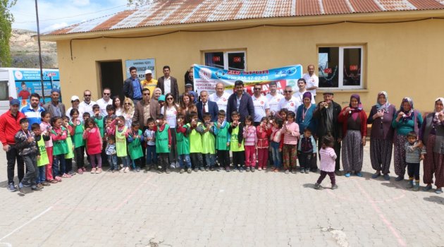 ALO SPOR PROJESİNİN İLK UYGULAMASI GÜCÜK İLKOKULUNDA YAPILDI.