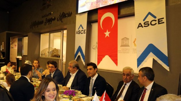 -ASCE'DEN ÇALIŞANLARINA İFTAR YEMEĞİ.