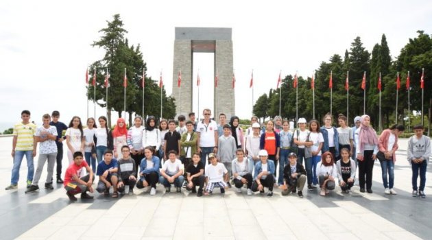 BAŞKAN OKUMUŞ; ISTANBUL'U ANLATTI, ÇANAKKALE RUHUNU YAŞATTI.