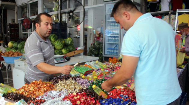 Bayram Şekeri Tezgahlardaki Yerini Aldı