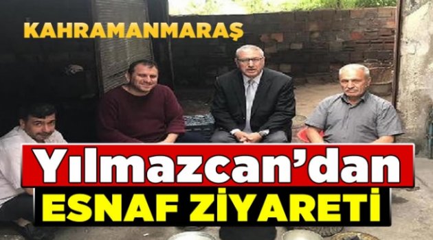 Belediye Başkanı Yılmazcan esnaflara ziyarette bulundu.