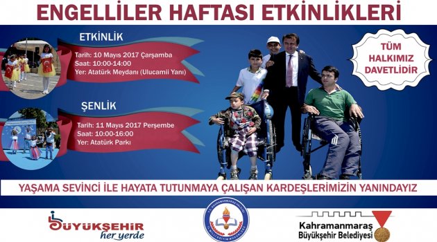 BÜYÜKŞEHİR'DEN ENGELLİLERE PROGRAM