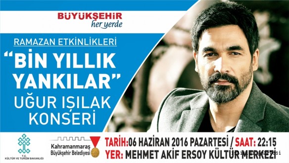 BÜYÜKŞEHİR'DEN RAMAZAN AYININ İLK ETKİNLİĞİ: 'BİN YILLIK YANKILAR'