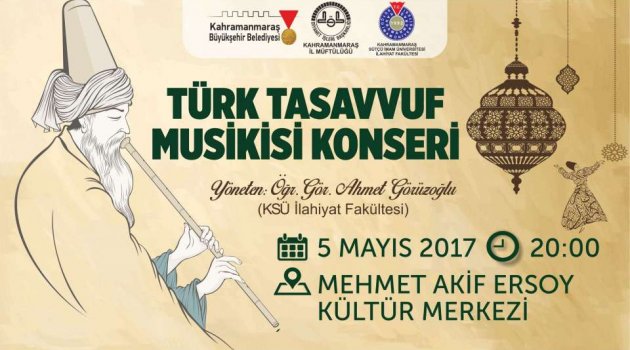 BÜYÜKŞEHİR'DEN TÜRK TASAVVUF MUSİKİSİ KONSERİ