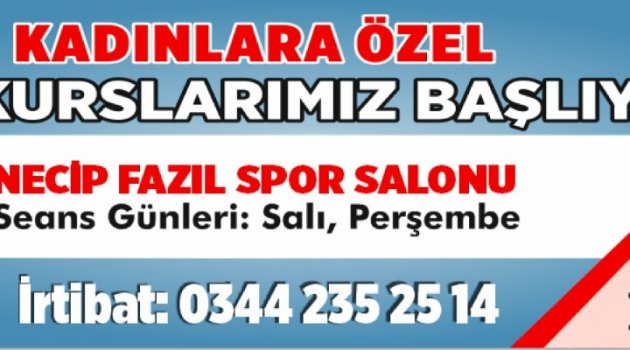 Büyükşehirden Kadınlar İçin Spor Kursu