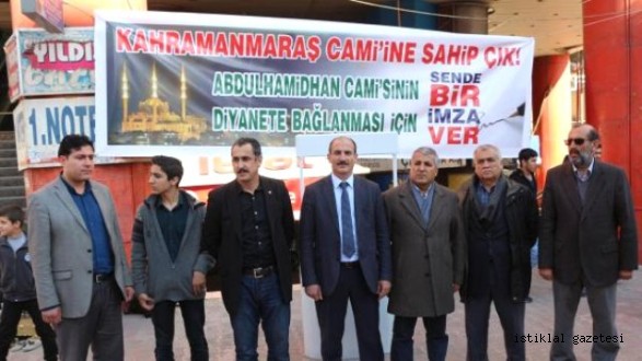 Caminin Diyanet'e Bağlanması İçin Kampanya Başlattılar