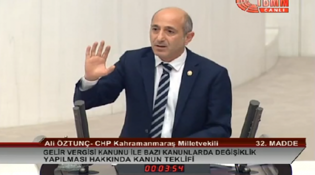 CHP'li Öztunç, AKP'li vekillere seslendi: Elbistan'ın adı 'Külbistan' olmasın!