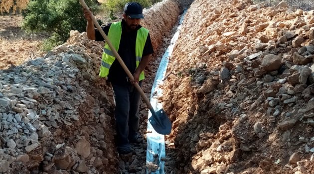 DULKADİROĞLU DERELİ MAHALLESİNDE İÇME SUYU ÇALIŞMALARI TAMAMLANDI