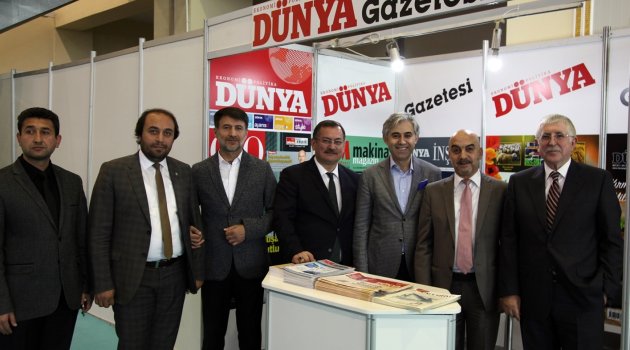 DÜNYA GAZETESİ KTM 2017 FUARINDA STAND AÇARAK, İŞ DÜNYASINI YALNIZ BIRAKMADI