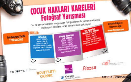 En iyi 'Çocuk Hakları Kareleri' Aranıyor!