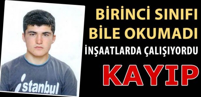 Gaziantep'te bir baba, 10 gündür kayıp oğlunu arıyor