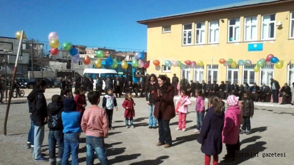 GÇYK Üyeleri Pazarcık İlçesine Bağlı Yumaklıcerit Mahallesi İlköğretim Okulu'nu Ziyaret etti.