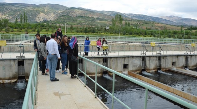 GELECEĞİN ÇEVRE MÜHENDİSLERİ AYVALI İÇME SUYU ARITMA TESİSİNDE