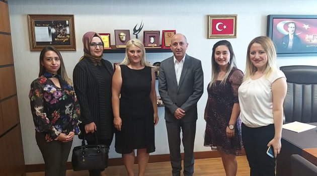 GENÇ KAHRAMANMARAŞLILAR PLATFORMU KADIN KOMİSYONU'NDAN TBMM ZİYARETİ