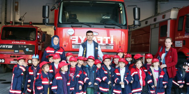 GÖNÜLLÜ İTFAİYECİ PROJESİ TÜM HIZIYLA SÜRÜYOR