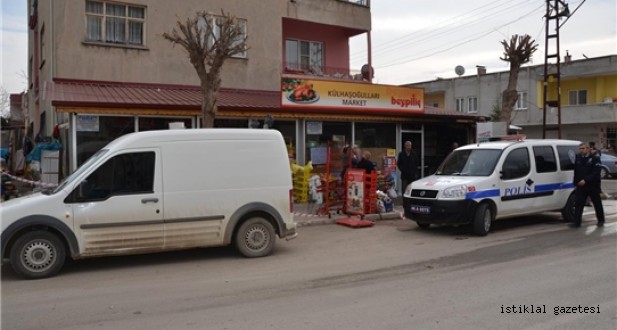 Kahramanmaraş'ta Market Soyuldu