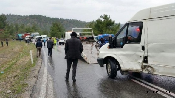 Kahramanmaraş'ta Zincirleme Trafik Kazası