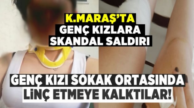 Kahramanmaraş'taki Kafe baskınında kadına şiddet iddiası!