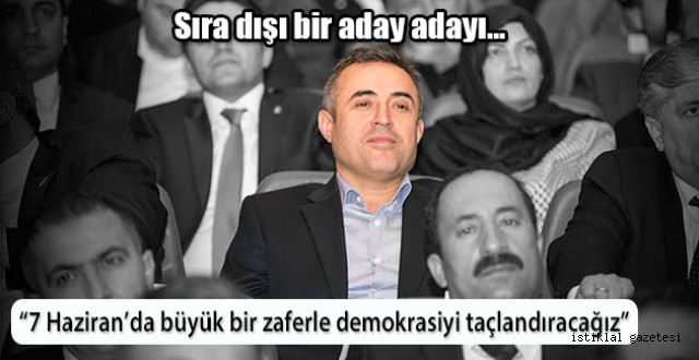 KARATUTLU; "BÜYÜK BİR ZAFERLE DEMOKRASİYİ TAÇLANDIRACAĞIZ"