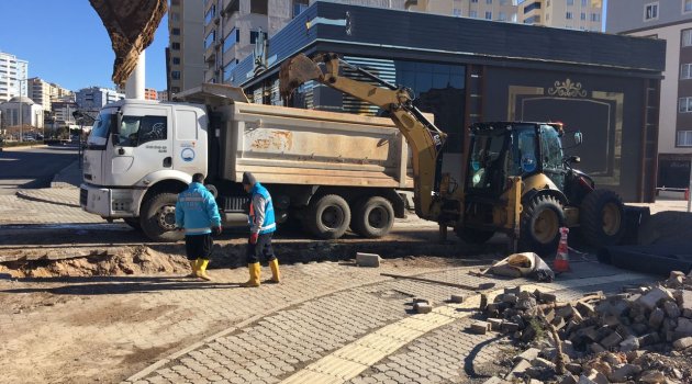 KASKİ, BOĞAZİÇİ MAHALLESİNDE KANALİZASYON AĞINI GENİŞLETİYOR