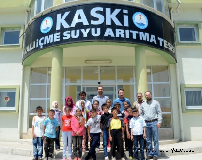 KASKİ'den Öğrencilere Uygulamalı Su Tasarrufu Eğitimi