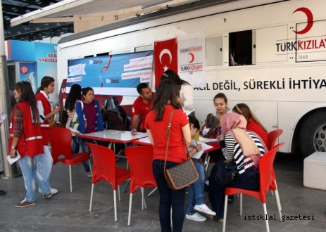 KIZILAY KAN MERKEZİ'NDEN SANKO PARK'A TEŞEKKÜR PLAKETİ