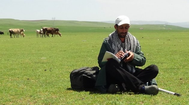 KPSS sınavını kazanamayınca çobanlık yapmaya karar verdi!